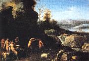POELENBURGH, Cornelis van The Dance of the Satyrs Spain oil painting artist